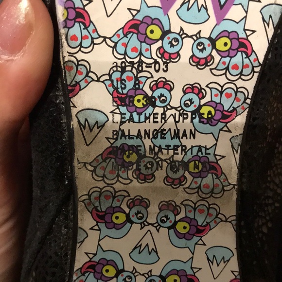 Hexagonal Whimsgoth Rave Moto Rock Festival Leather Cone Chunky Emo Punk y2k - Picture 8 of 8